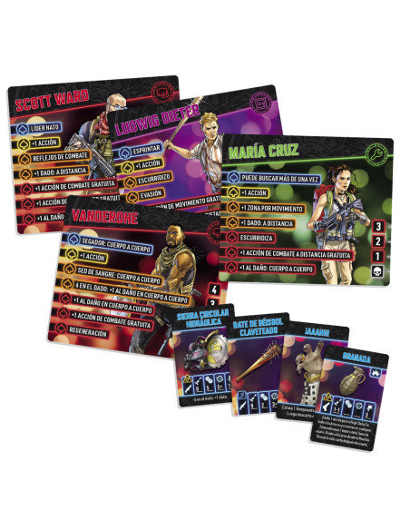 Asmodee CMATD001ES juego de tablero Army of the Dead  A Zombicide Game 90 min Juego De Cartas Interpretación de roles