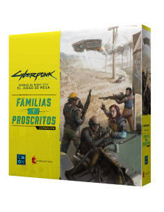 Asmodee CPG002ES juego de tablero Cyberpunk 2077  Familias y Proscritos 120 min Juego De Cartas Interpretación de roles
