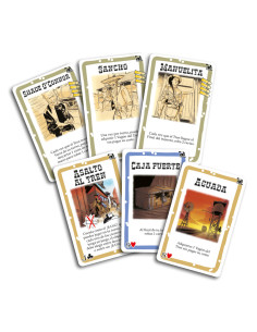 Asmodee EEDVBA09 juego de tablero Bang! El gran asalto al tren 40 min Juego De Cartas Interpretación de roles