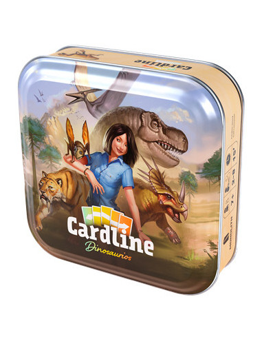 Asmodee CARDDINOES juego de tablero Juego De Cartas Concurso de preguntas y respuestas