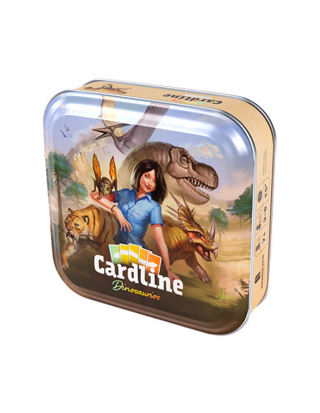 Asmodee CARDDINOES juego de tablero Juego De Cartas Concurso de preguntas y respuestas