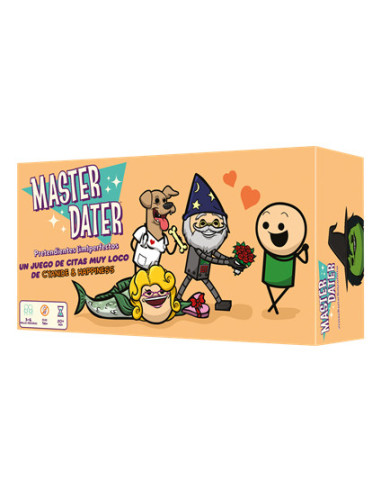 Asmodee Master Dater 40 min Juego De Cartas Lógico