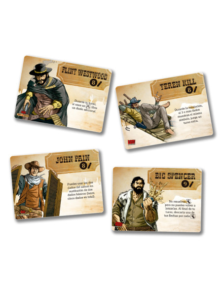 Asmodee EEDVBD04 juego de tablero Bang! Explosión de dados 15 min Juego De Cartas Estrategia