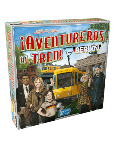 Asmodee DW720865 juego de tablero ¡Aventureros al Tren! Berlín Juego de mesa Estrategia