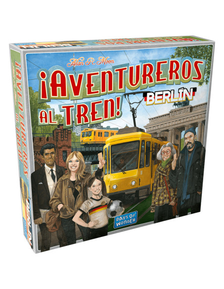 Asmodee DW720865 juego de tablero ¡Aventureros al Tren! Berlín Juego de mesa Estrategia