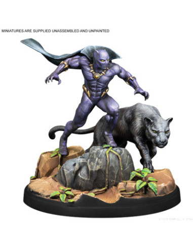 Asmodee MCP  Black Panther & Namor 90 min Expansión de juego de mesa Guerra