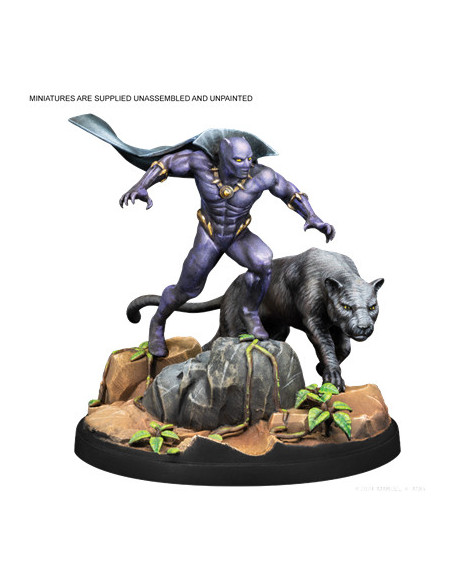 Asmodee MCP  Black Panther & Namor 90 min Expansión de juego de mesa Guerra