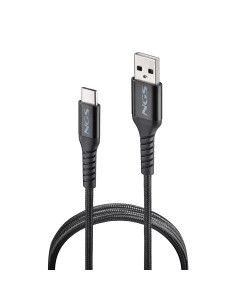 NGS KNOT-AC cable USB USB 2.0 1 m USB A USB C Negro