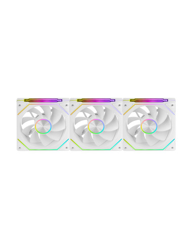 Mars Gaming MF-LINKFINITYKIT2RW Carcasa del ordenador Ventilador 12 cm Blanco 3 pieza(s)