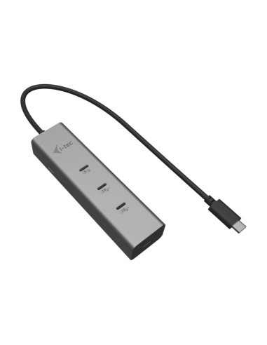 i-tec Metal USB-C Charging HUB 5port with USB-C video 8K + Power Delivery 85W