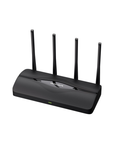 Mercusys MR27BE router inalámbrico 2.5 Gigabit Ethernet Doble banda (2,4 GHz   5 GHz) Negro