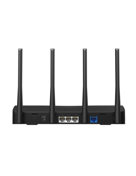Mercusys MR27BE router inalámbrico 2.5 Gigabit Ethernet Doble banda (2,4 GHz   5 GHz) Negro