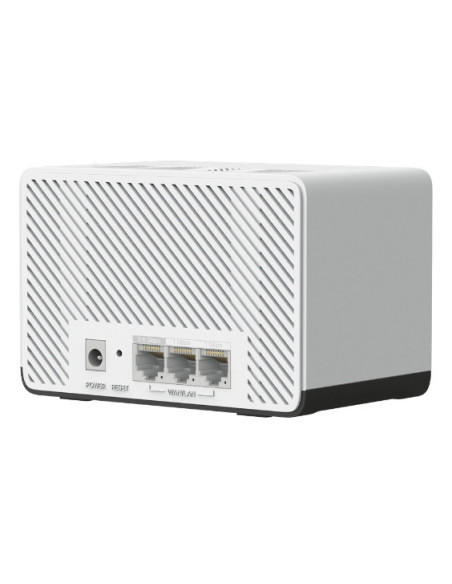 Mercusys HALO H27BE Doble banda (2,4 GHz   5 GHz) Wi-Fi 6 (802.11ax) Blanco 3 Interno