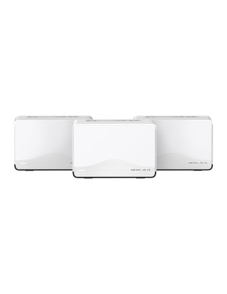 Mercusys HALO H27BE Doble banda (2,4 GHz   5 GHz) Wi-Fi 6 (802.11ax) Blanco 3 Interno