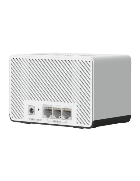 Mercusys HALO H27BE Doble banda (2,4 GHz   5 GHz) Wi-Fi 6 (802.11ax) Blanco 3 Interno