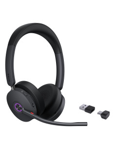 Yealink BH74 Teams USB-C A Auriculares Inalámbrico Diadema Oficina Centro de llamadas USB Type-C   USB Type-A Bluetooth Negro