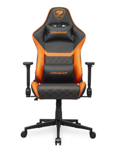 COUGAR CGR-AO2 Asiento acolchado tapizado Negro, Naranja