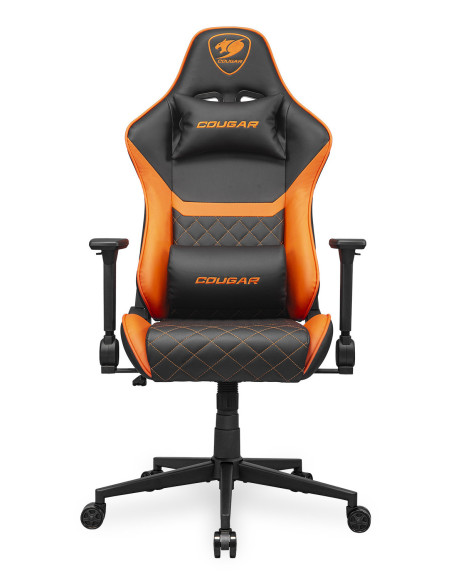 COUGAR CGR-AO2 Asiento acolchado tapizado Negro, Naranja