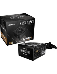 Asrock CL-550B Challenger unidad de fuente de alimentación 550 W 20+4 pin ATX ATX Negro