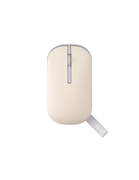 ASUS Marshmallow Mouse MD100 ratón Oficina Ambidextro RF Wireless + Bluetooth Óptico 1600 DPI