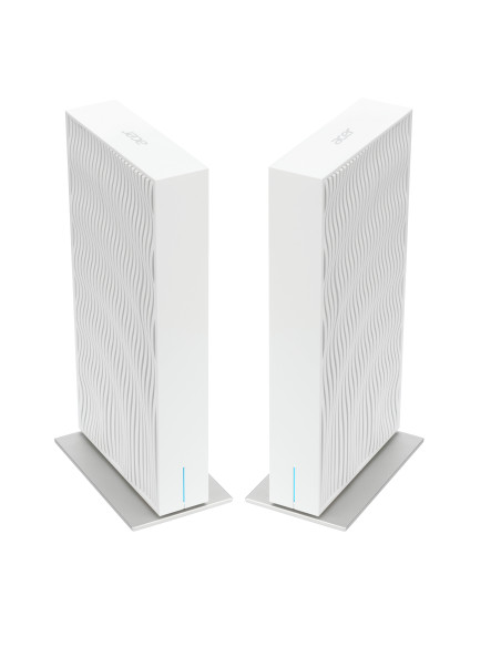 Acer Wave 7, wifi 7 Mesh Router, EU plug, dual pack router inalámbrico Gigabit Ethernet Dual-band (2.4GHz + 5GHz or 2.4GHz +