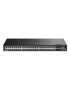 D-Link DGS-1530-52 E switch Gestionado L2 Gigabit Ethernet (10 100 1000) Negro