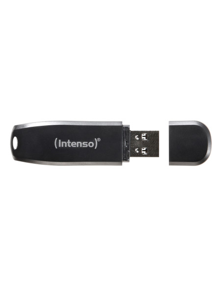Intenso 3533495 unidad flash USB 128 GB USB tipo A 3.2 Gen 1 (3.1 Gen 1) Negro