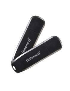 Intenso 3533494 unidad flash USB 64 GB USB tipo A 3.2 Gen 1 (3.1 Gen 1) Negro