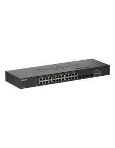 D-Link DGS-1530-28 E switch Gestionado L2 Gigabit Ethernet (10 100 1000) Negro