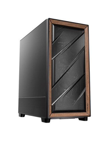 Antec FLUX SE Midi Tower Negro, Madera