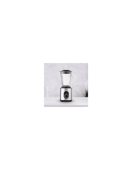 Blaupunkt BP4002 licuadora 1,5 L Batidora de vaso 1000 W Negro, Acero inoxidable, Transparente