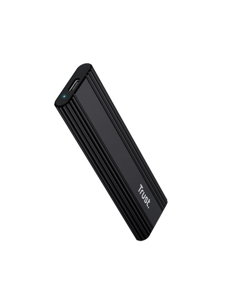 Trust 25806 caja para disco duro externo Caja externa para unidad de estado sólido (SSD) Negro