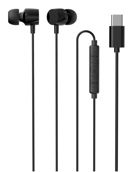 iggual Auriculares tipo C intrauditivos con micro