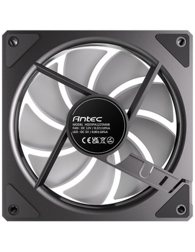 Antec 0-761345-40060-2 sistema de refrigeración para ordenador Carcasa del ordenador Ventilador 12 cm Negro