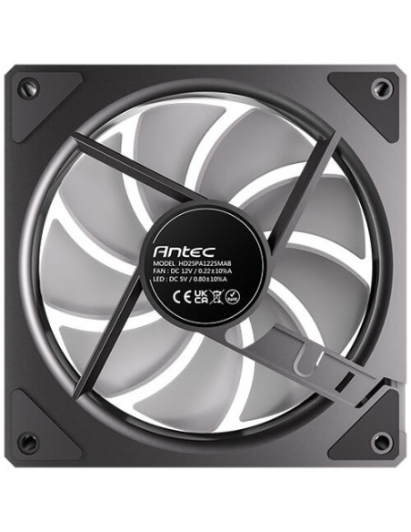 Antec 0-761345-40060-2 sistema de refrigeración para ordenador Carcasa del ordenador Ventilador 12 cm Negro