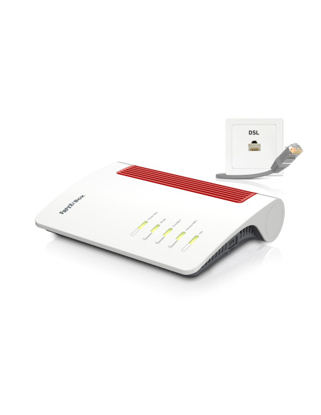 Box 7690 International router inalámbrico 2.5 Gigabit Ethernet Doble banda (2,4 GHz   5 GHz) Blanco