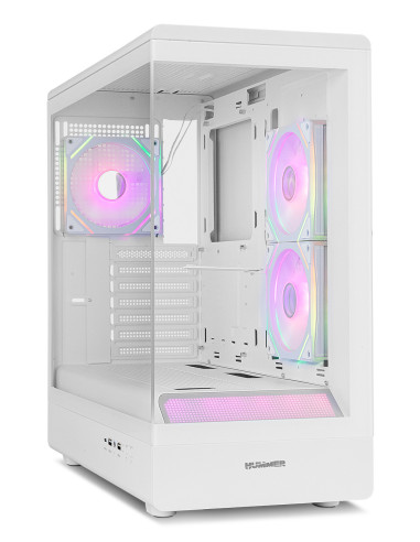 NOX Hummer NXHUMMERSIGNALBK Midi Tower Blanco