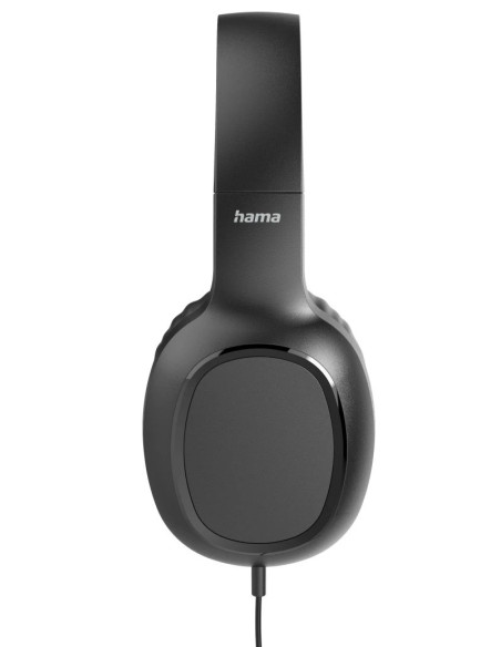 Hama Auricular «Fun C» de botón, Micrófono, Guía de cable en un lado, USB-C, Negro