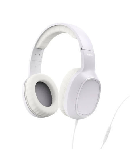 Hama Fun C Auriculares Alámbrico Diadema Llamadas Música USB Tipo C Blanco