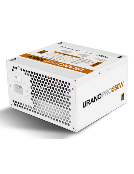 NOX Urano PRO White 850W Bronze unidad de fuente de alimentación ATX Blanco