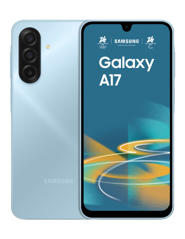 Samsung Galaxy A17 17 cm (6.7") Ranura híbrida Dual SIM 4G USB Tipo C 8 GB 256 GB 5000 mAh Azul claro