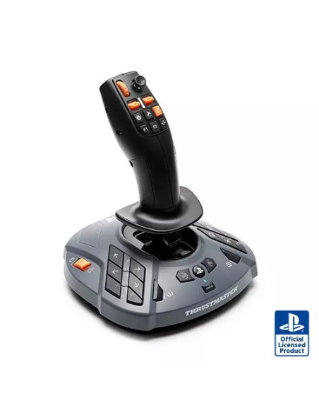 Thrustmaster SimTask FarmStick Negro Palanca de vuelo Analógico Digital PC, PlayStation 5