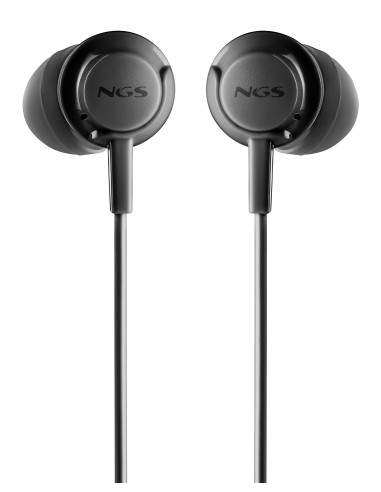 NGS CROSS DRIFT BLACK Auriculares Alámbrico Dentro de oído Llamadas Música Negro