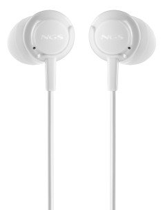 NGS CROSS DRIFT WHITE Auriculares Alámbrico Dentro de oído Llamadas Música Blanco