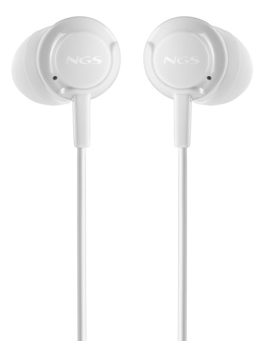 NGS CROSS DRIFT WHITE Auriculares Alámbrico Dentro de oído Llamadas Música Blanco