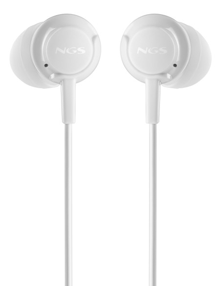 NGS CROSS DRIFT WHITE Auriculares Alámbrico Dentro de oído Llamadas Música Blanco