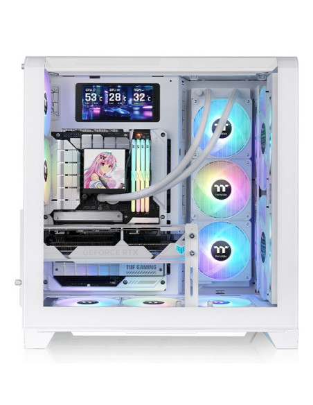 Thermaltake View 390 Air Midi Tower Blanco