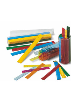 FAIBO 816-19 cirterio Regla de escritorio Cloruro de polivinilo (PVC) Multicolor 1 pieza(s)