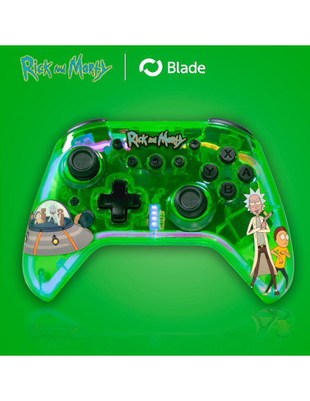 Blade Gaming Rick and Morty Wireless Gamepad