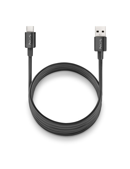 NGS ZYRO-AC cable USB USB 2.0 1 m USB A USB C Negro